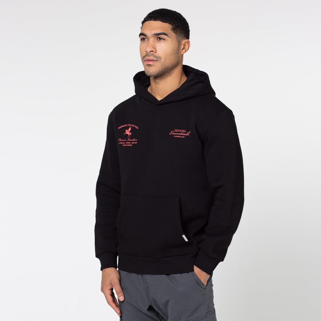 Teddy Hoody  Black – Closure London