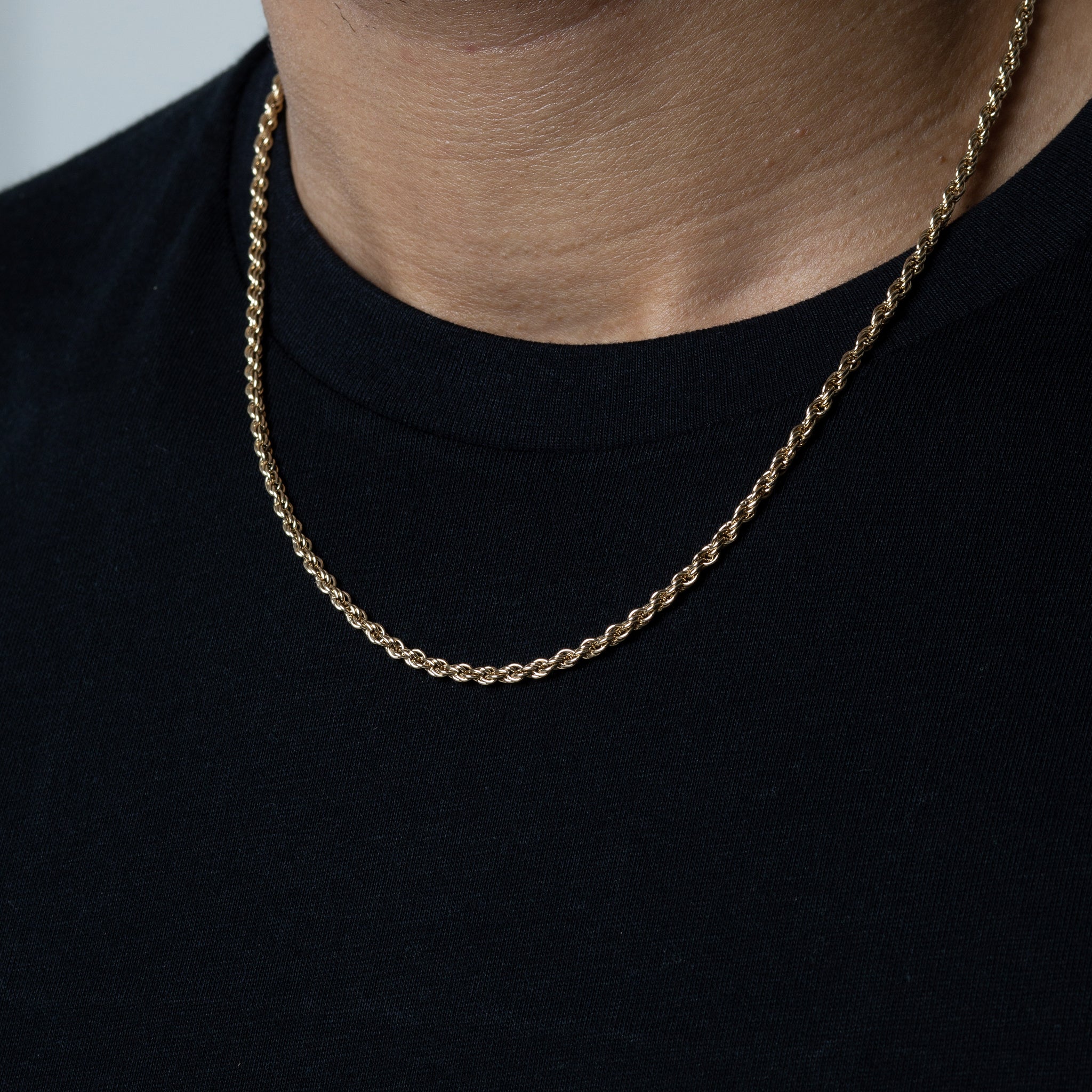 Rope Chain Gold 54cm Closure London