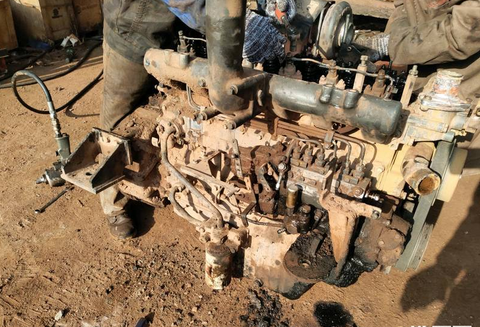 excavator engine repair