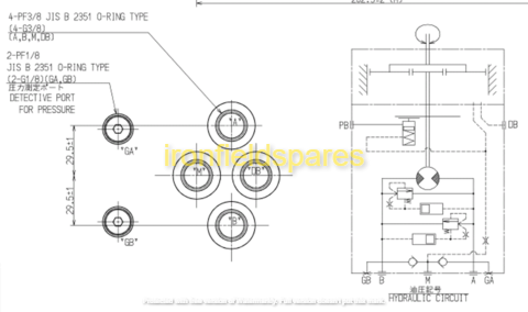 sany sy60c hydraulic circuit diagram