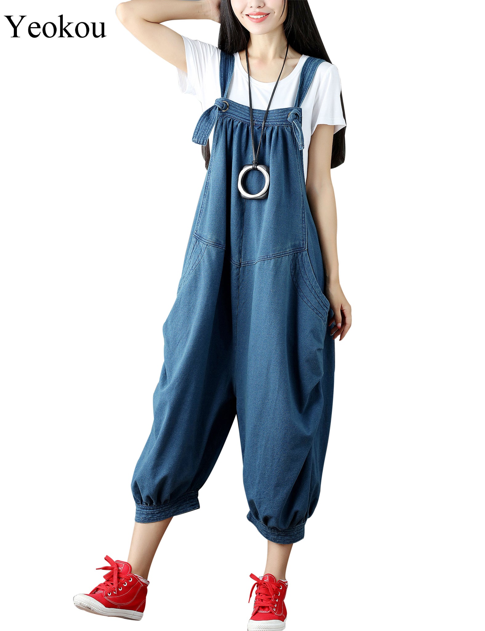 baggy leg jumpsuit