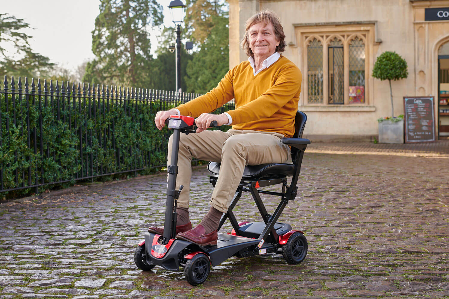 Middletons Wanderer Lightweight Mobility Scooter, Folds and Fits In Any