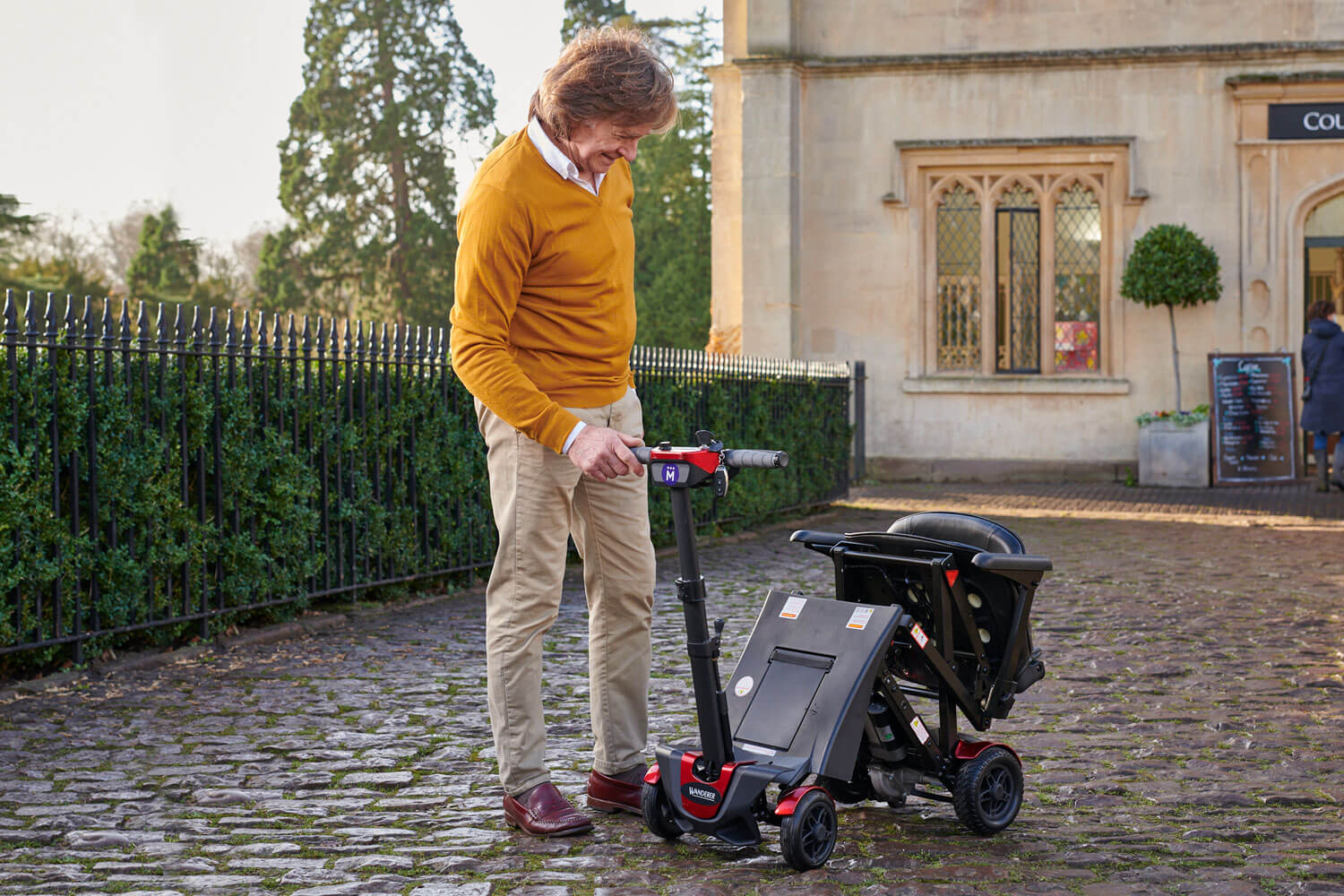 Middletons Wanderer Lightweight Mobility Scooter, Folds and Fits In Any