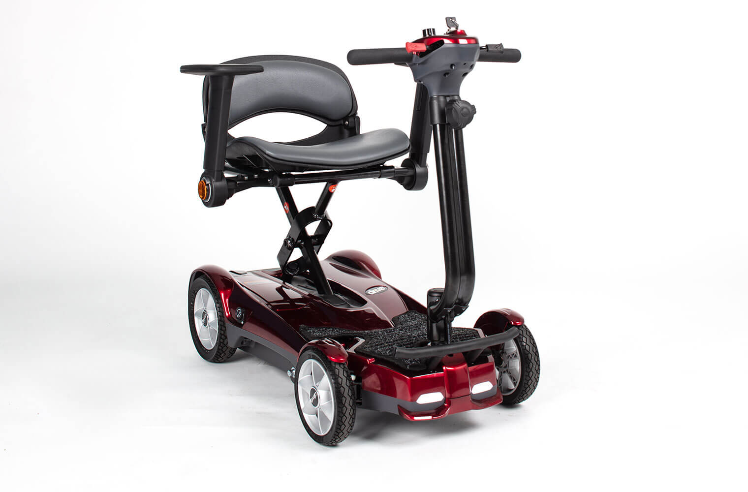 An image of Middletons Discovery Pro Lightweight Mobility Scooter, Folds Automatically and F...
