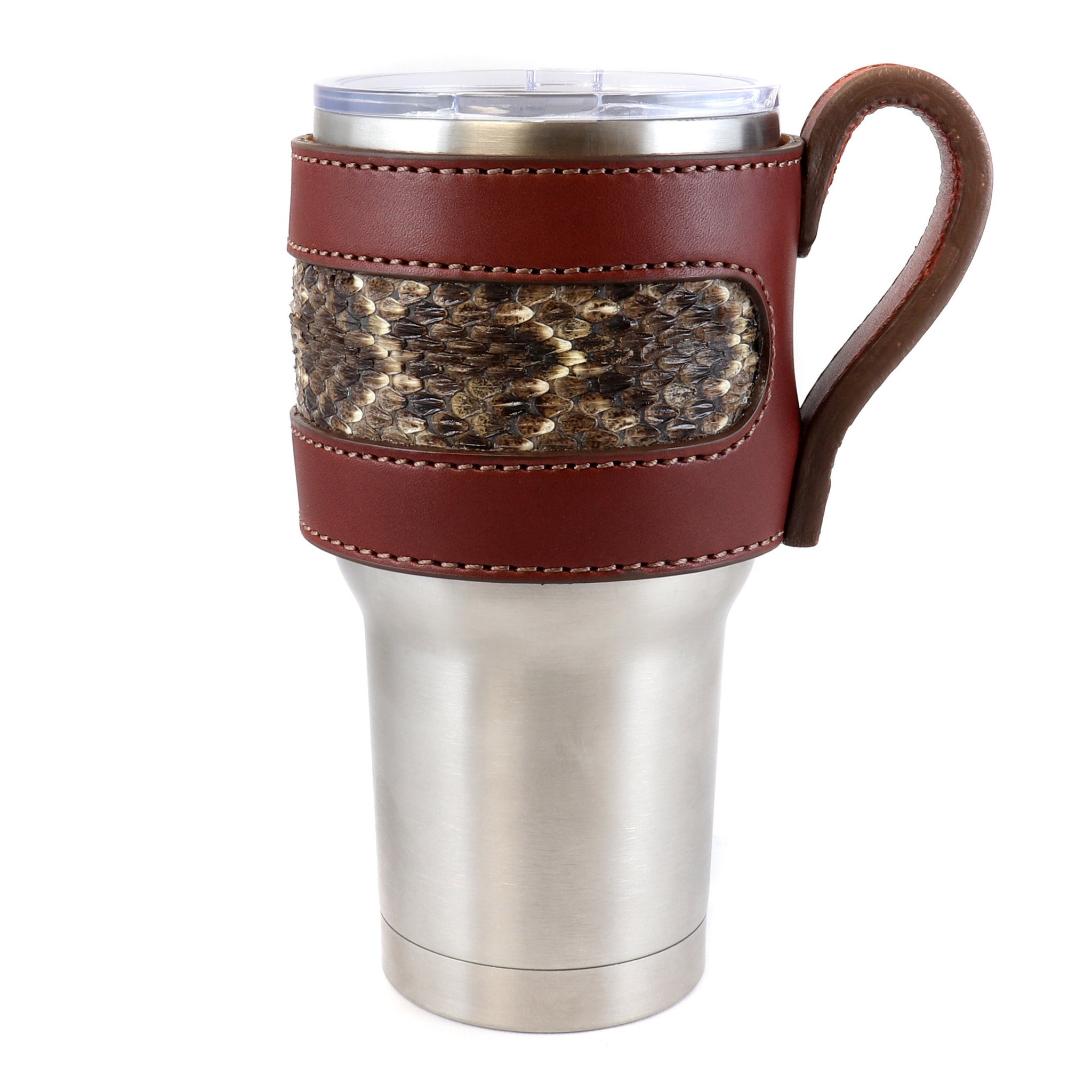 Yeti Cup Leather Handles Tannare Leather   Yeti Handle 30oz Rattlesnake 5 Ls 2048x 