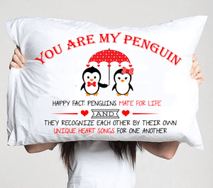 penguin pillow case