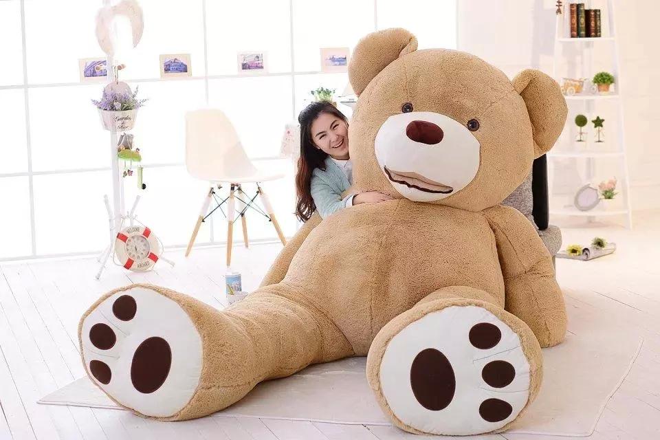 humongous teddy bear