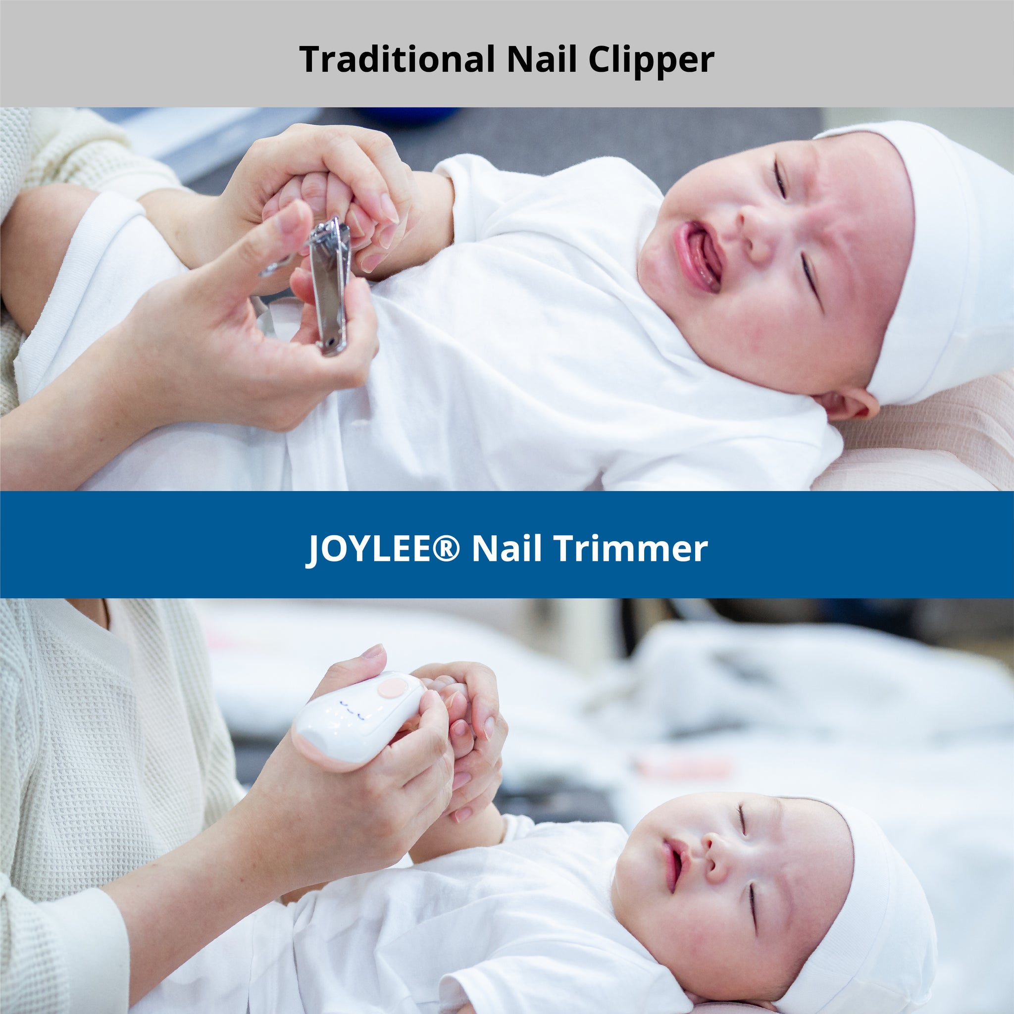 The difference between traditional nail clipper and joylee nail trimmer
