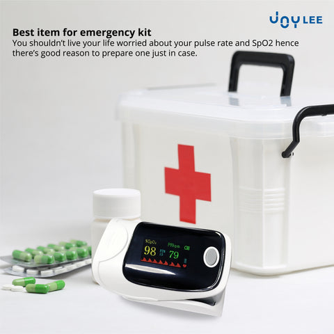 pulse oximeter is one of the best items for emergency kit