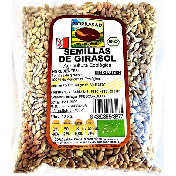 Semillas de Girasol Bio 250g | Delicatessin