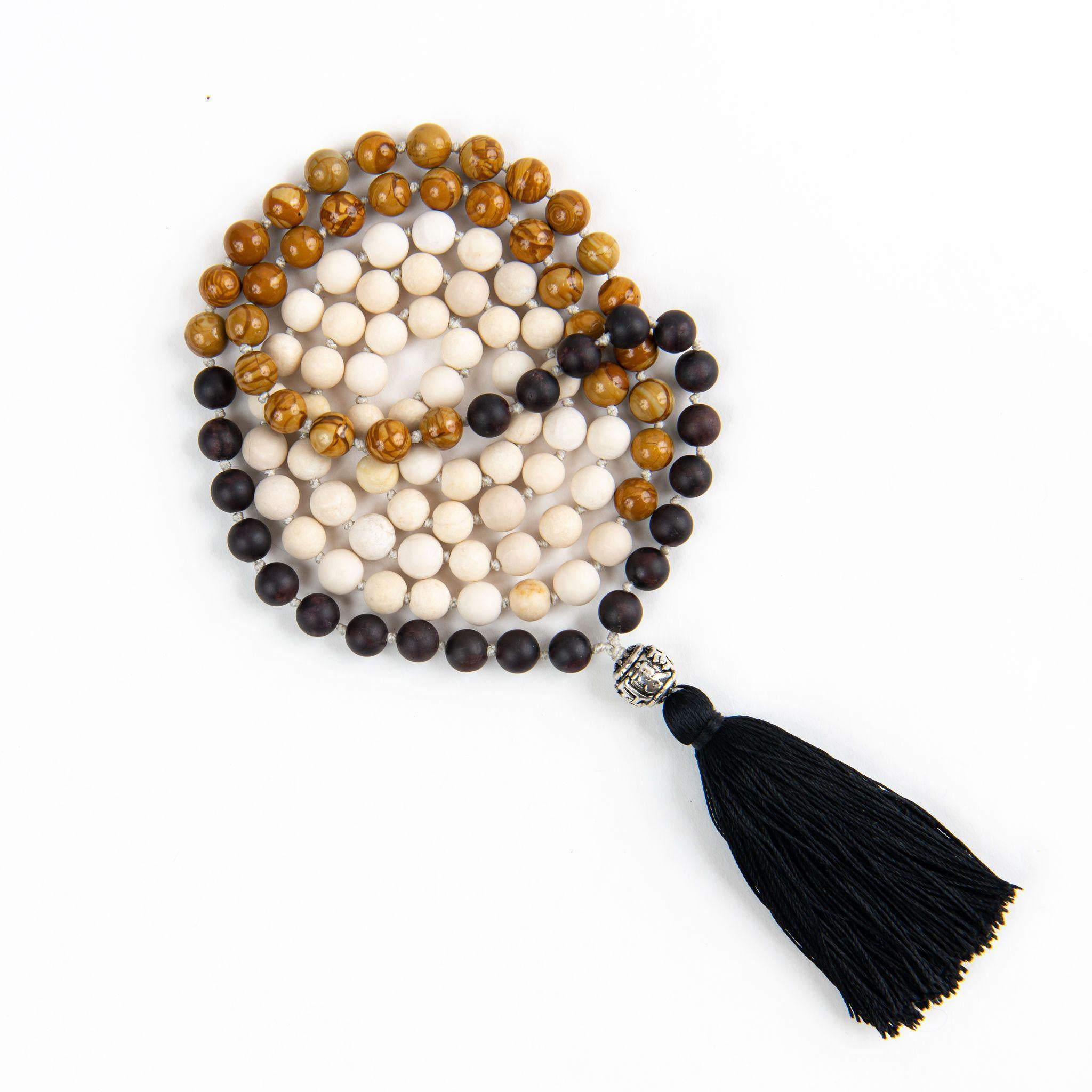 mala necklace tassel