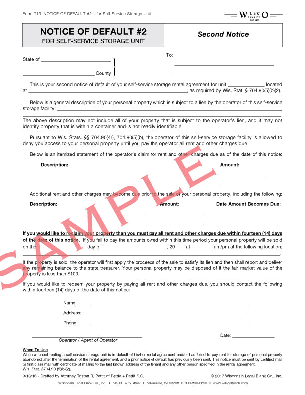 notice of default template ny