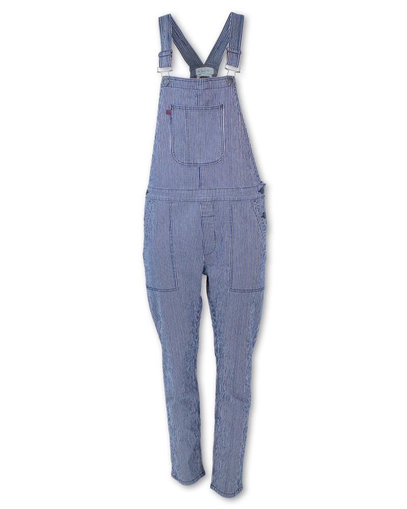 VINTAGE STRIPE OVERALLS