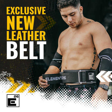 Element 26 Hybrid Leather Weightlifting Belt