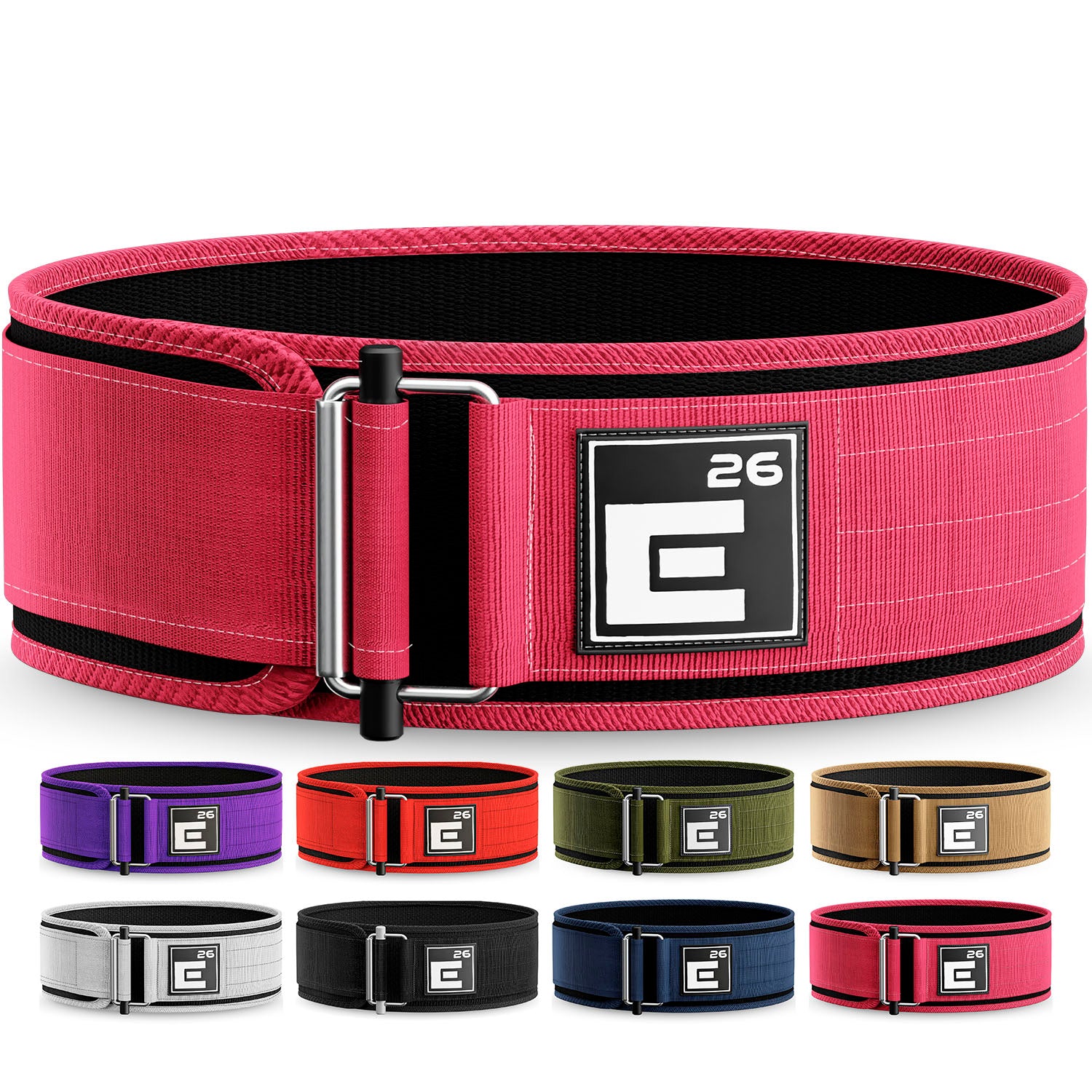 Element 26 Weightlifting Belt - Self-Locking, Unisex, Adjustable ...