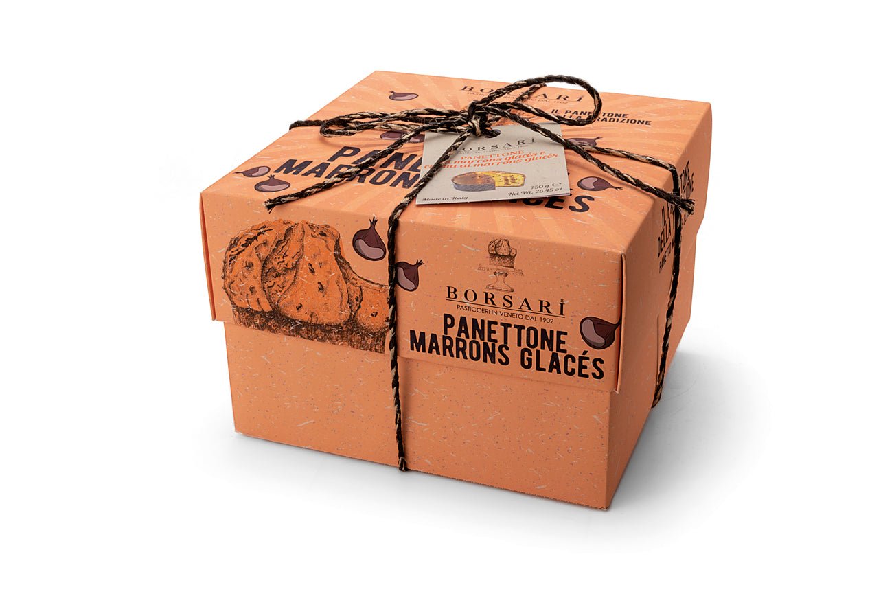 Borsari Traditional Panettone Hand Wrapped European Deli