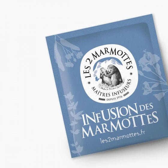 Les 2 Marmottes Back to Line Infusion (Green Tea and Rose Petals) –  European Deli