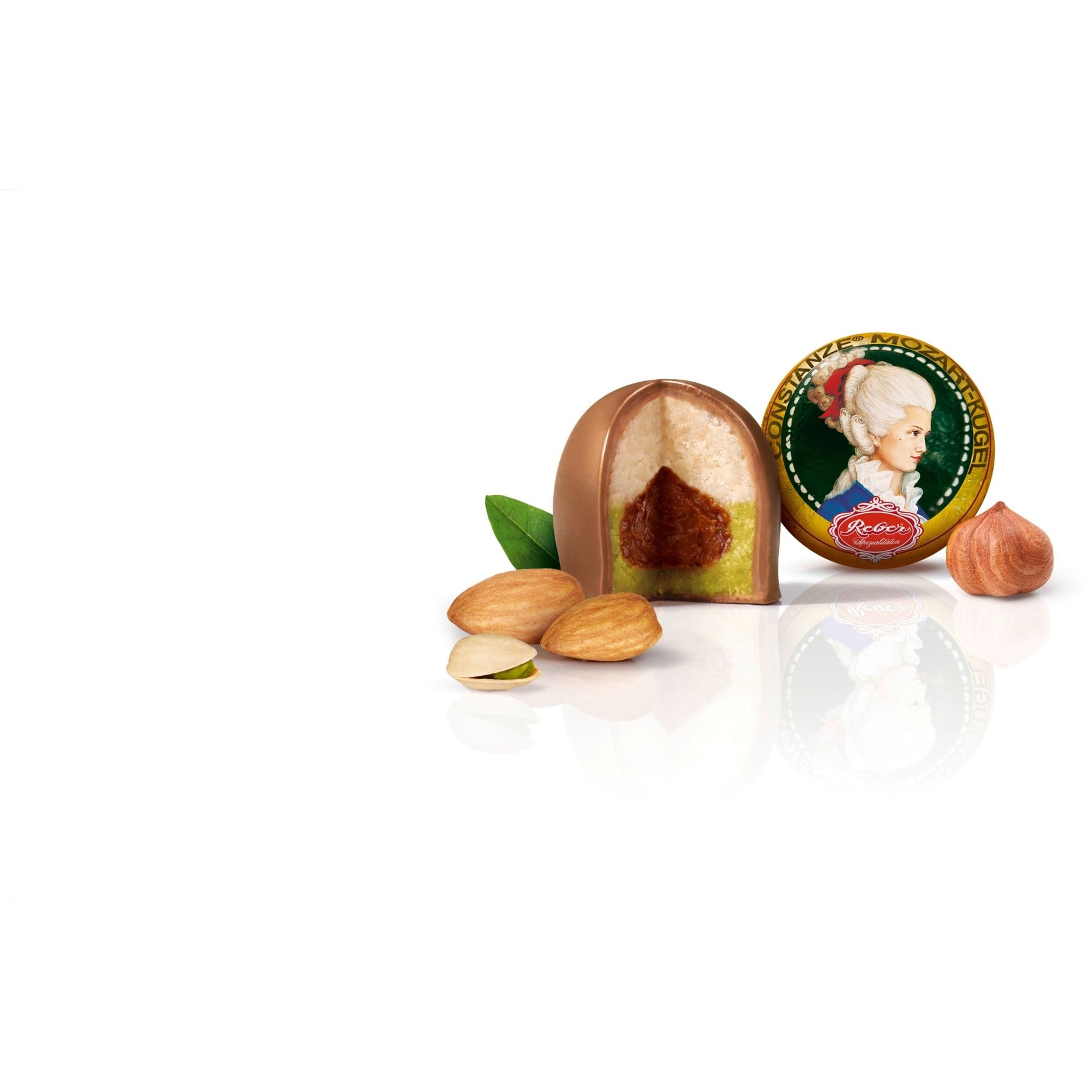 Reber Mozart Kugeln Marzipan Candy 3.5oz