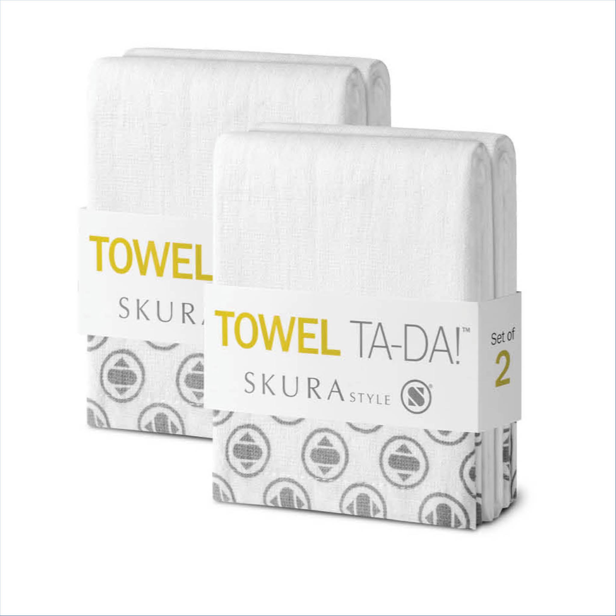 TOWEL TA-DA!™ </br> TWO FOR THE PRICE OF ONE - Skura Style product image