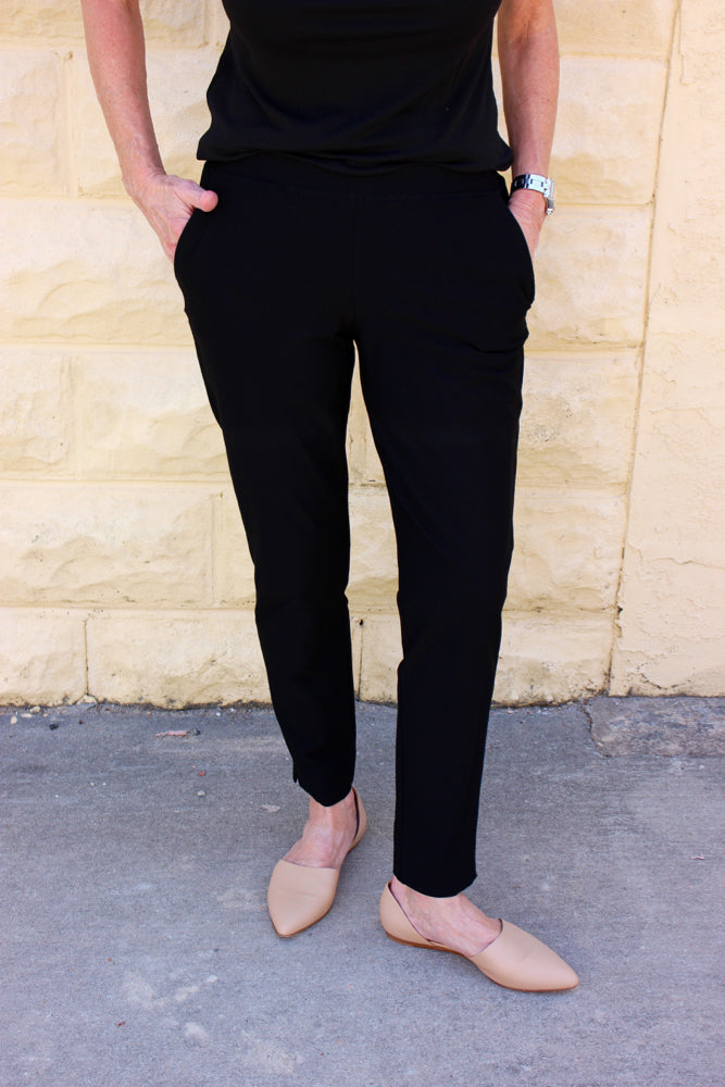 eileen fisher washable crepe ankle pants