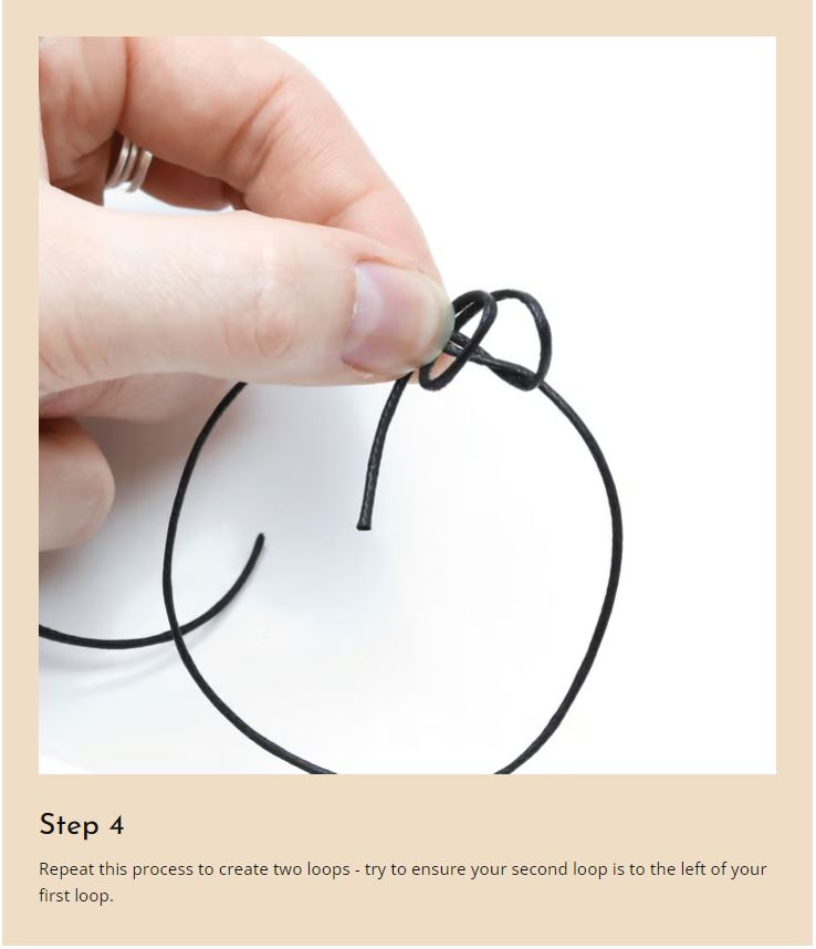 How To Make A Sliding Knot Step 4