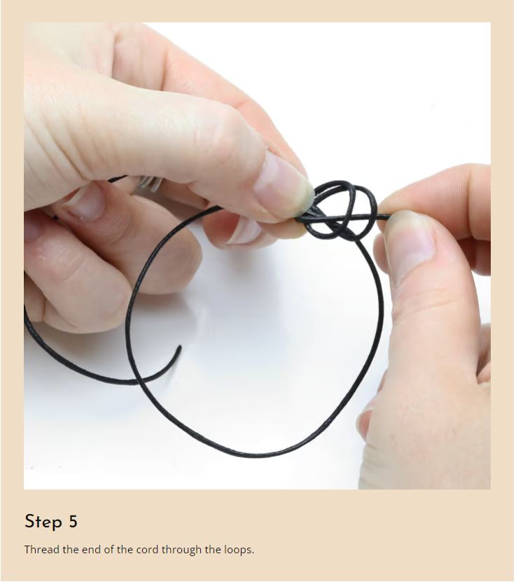 How To Make A Sliding Knot Step 5