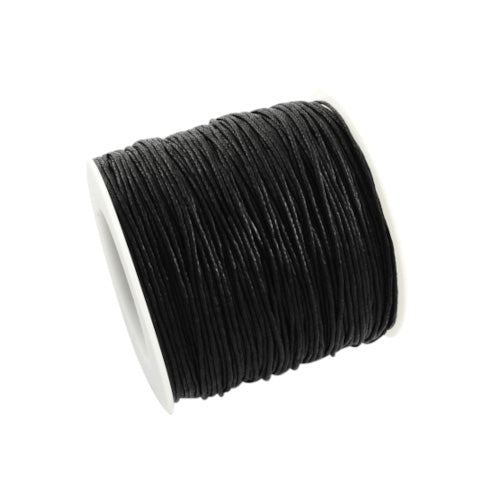 Black Cotton Cord, 3mm Waxed Cotton Cord, 5 Yards Black Cord, 15 Feet  Cotton Necklace Cord, Item 634ct -  Canada