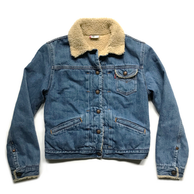 levis sherpa jacket light blue