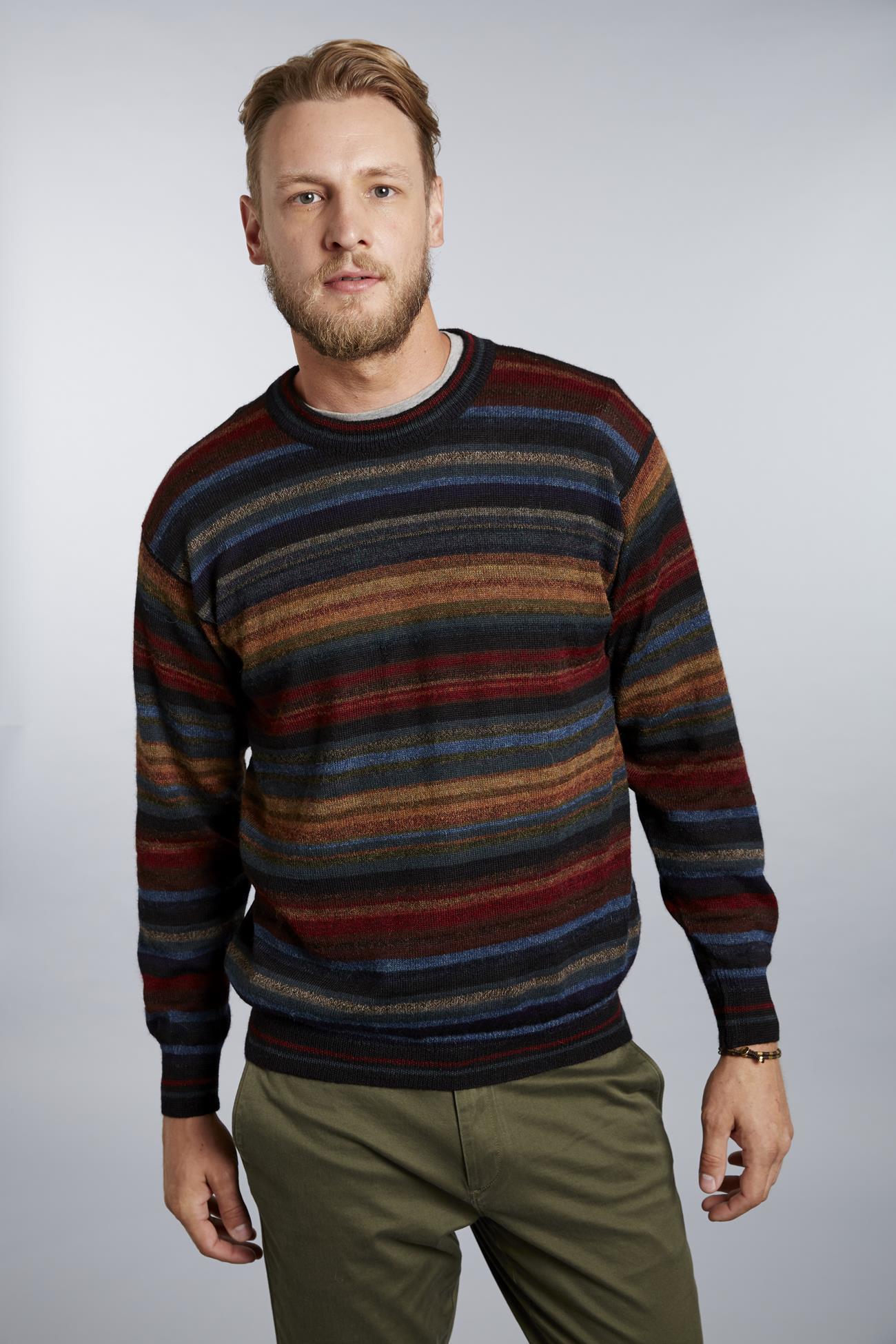 Chiminea Lightweight Men's Alpaca Sweater