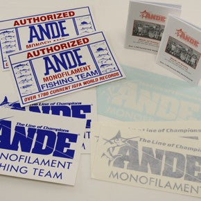 Decal Set & Knot Book - Ande Monofilament product image