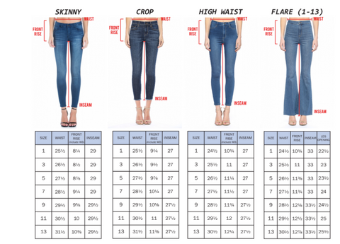 Jeans Size Chart Conversion: How do I figure out my jeans size?
