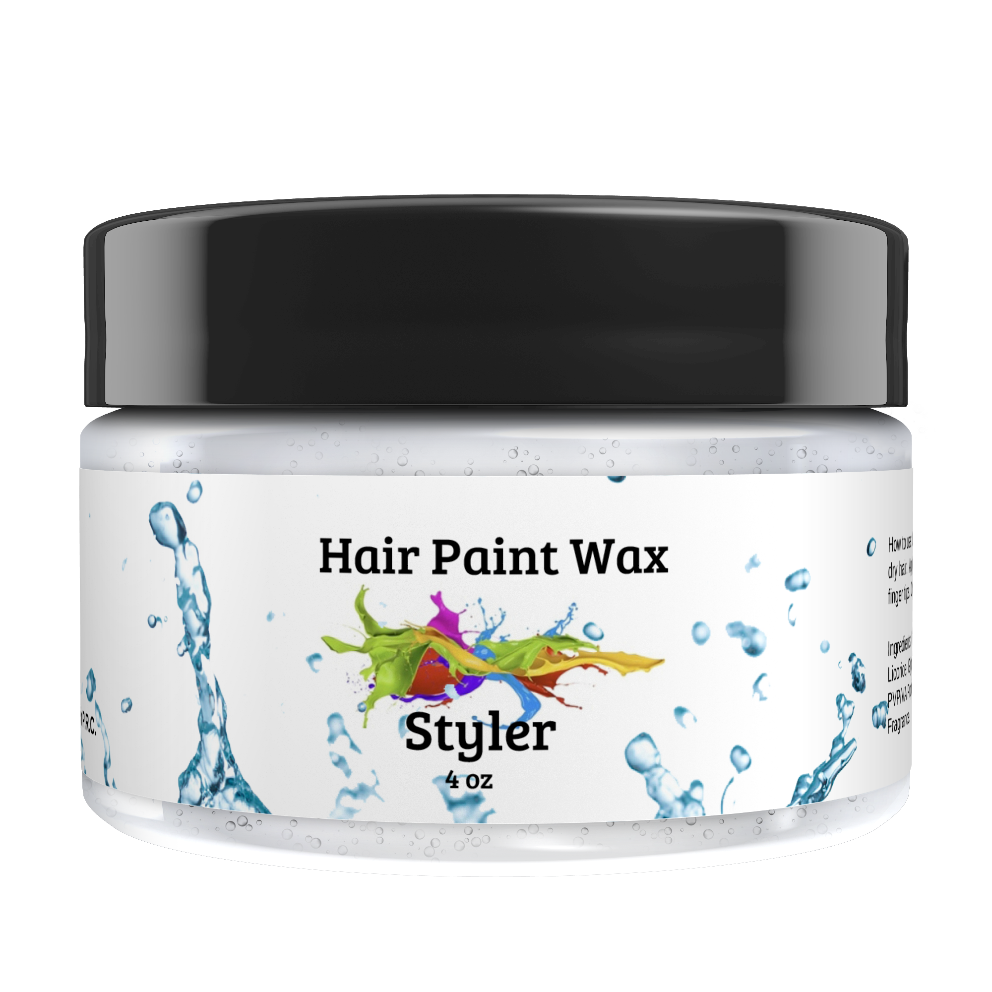 Styler No Color Added Hair Paint Wax Hair Paint Wax Llc