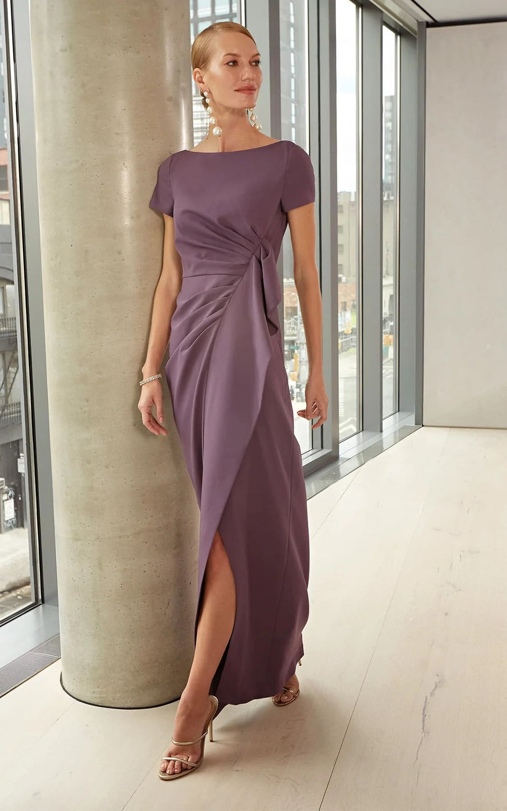 Kay Unger - Franca Column Gown | floc boutique