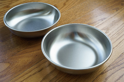Stainless steel cat bowls