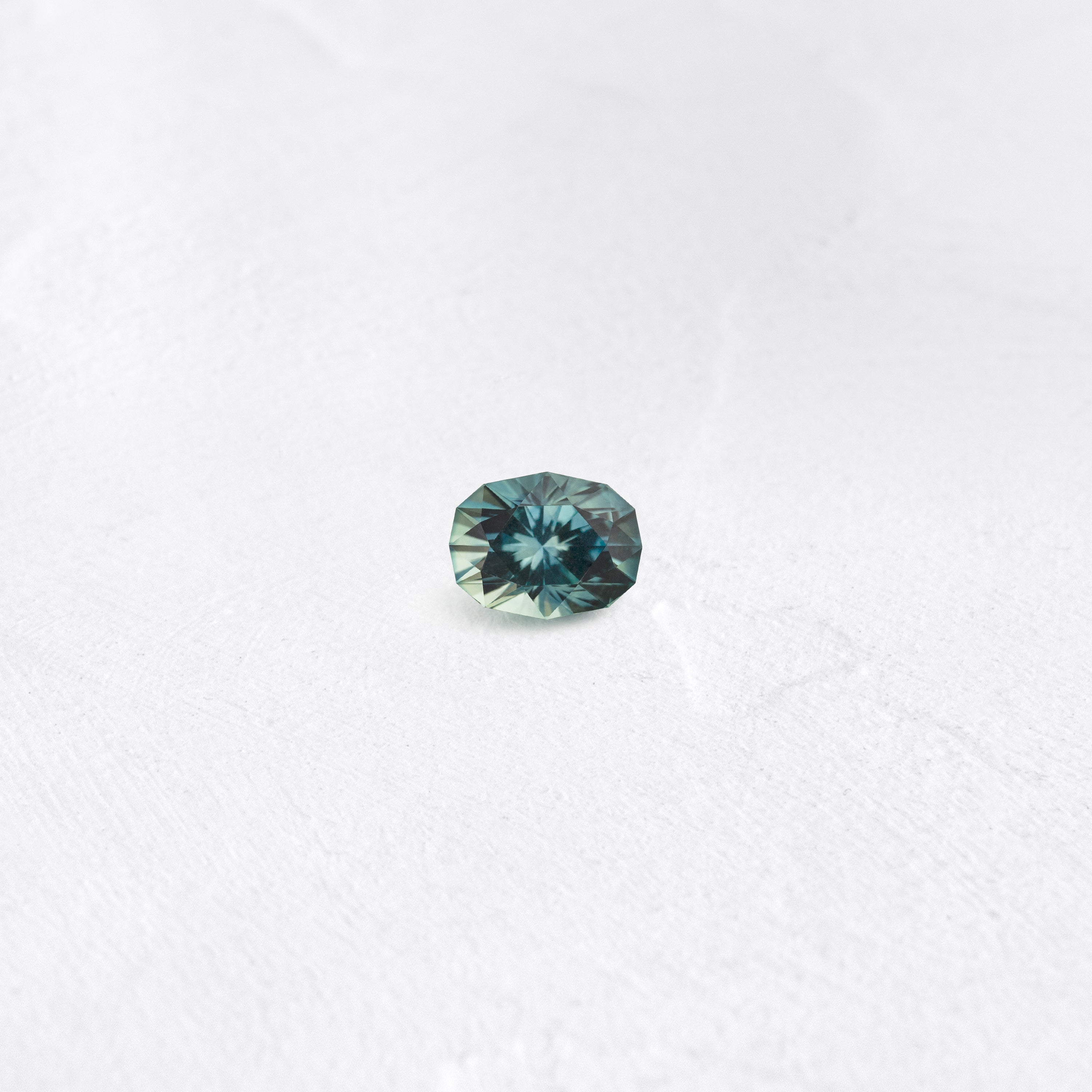 Choose Your Design - 1.03ct. Oval Greenish-Blue Montana Sapphire, SKU 85166