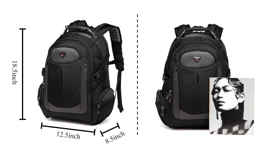 dimensions of large travel backpack