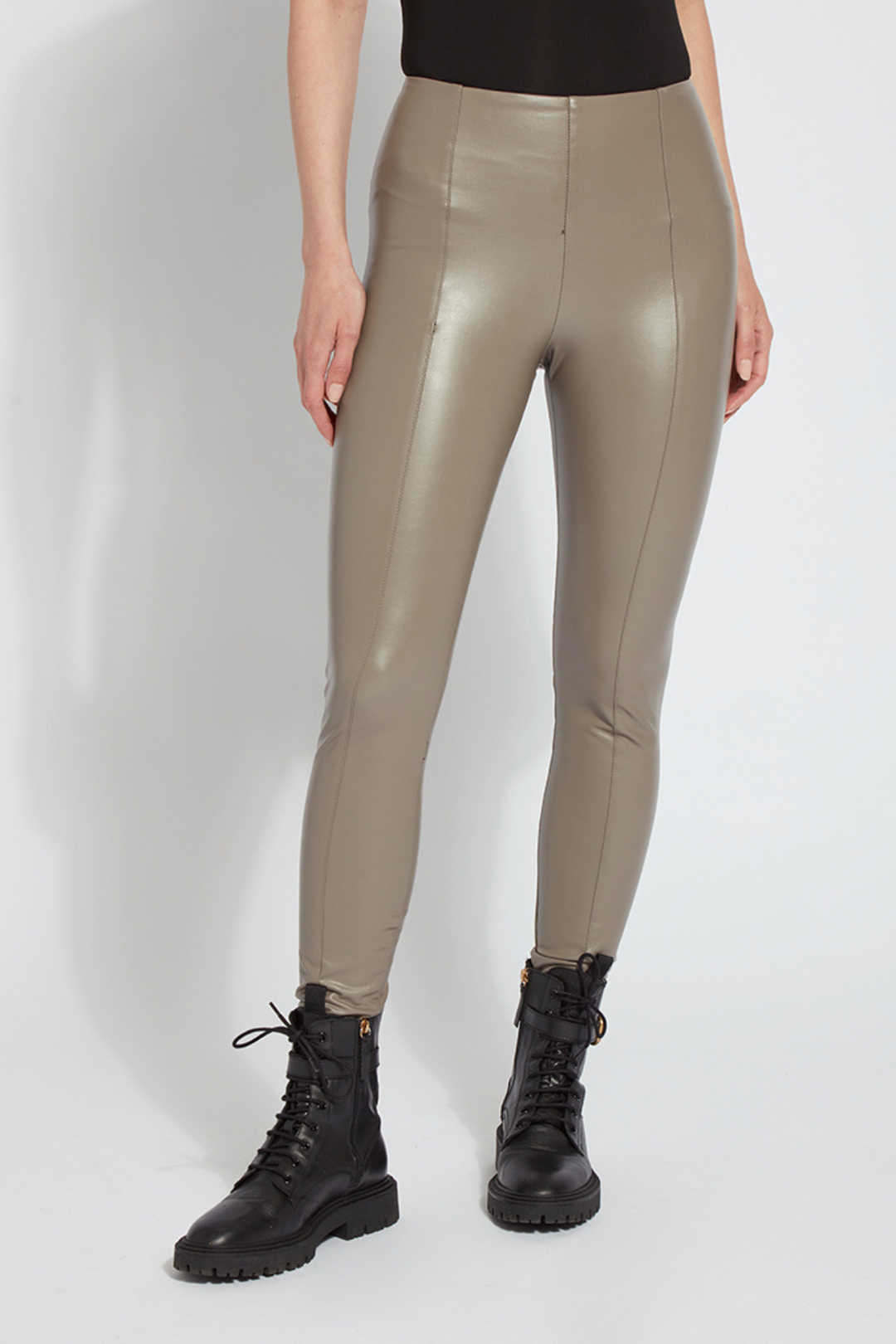 Lysse, Matilda Patent Foil Legging, Black Mirror