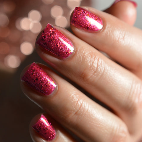 Crime of Passion A Magenta Pink Shimmer Nail Polish - Etsy