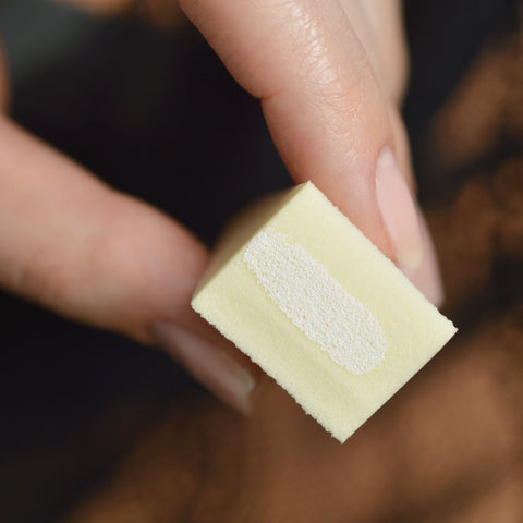 BLUSH Lacquers Blog How To Create A Micro French Manicure With A Make Up Sponge