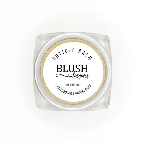 BLUSH Lacquers Sugared Berries & Whipped Cream Cuticle Balm