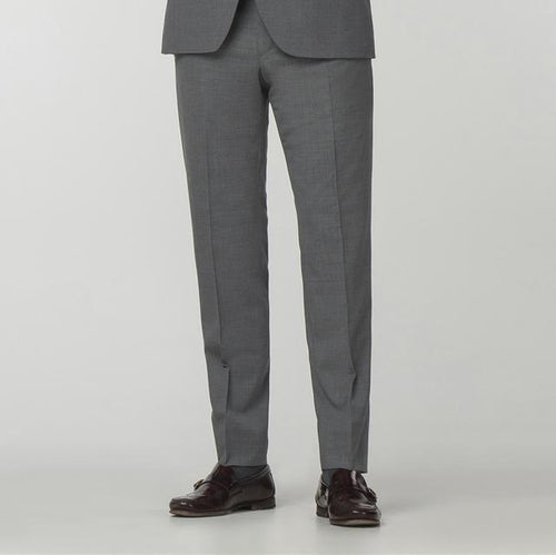 Grey Wool/Silk Tweed Trouser – Leonard Silver