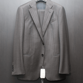 grey armani suit