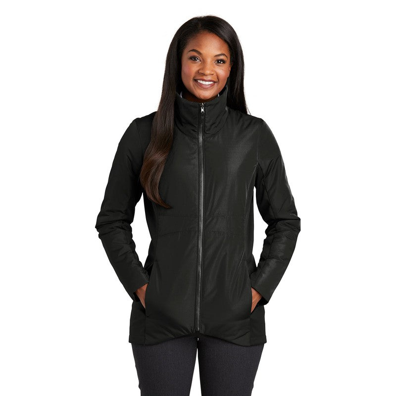 LADIES Port Authority ® Ladies Collective Insulated Jacket-DEEP BLACK ...