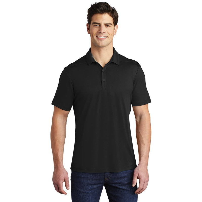 Sport-Tek ® Posi-UV™ Pro Polo-BLACK – Strayer Gift Store