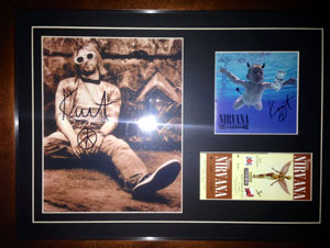 Custom Frame for Autographs