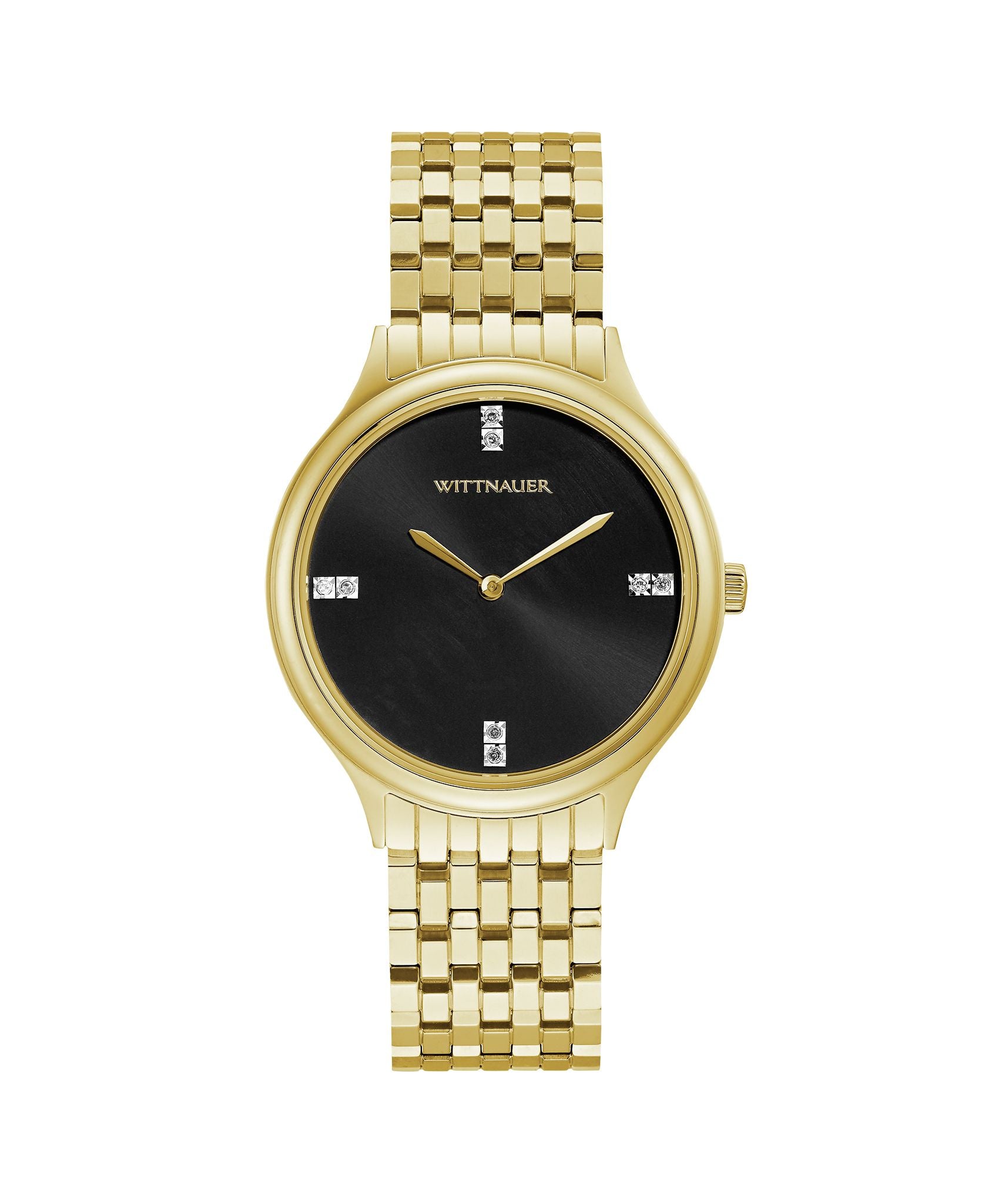 WN4098 Women's Black Tie Watch - Wittnauer product image