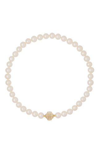 Clara Williams Classic Pearl Necklace available at Mildred Hoit.