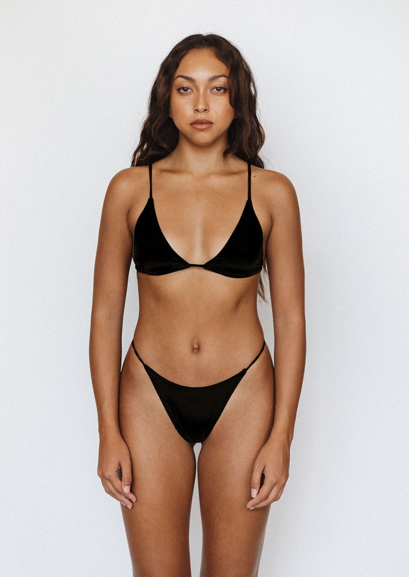 Maia Adjustable Tunnel Bikini Bottom – LA PORTE