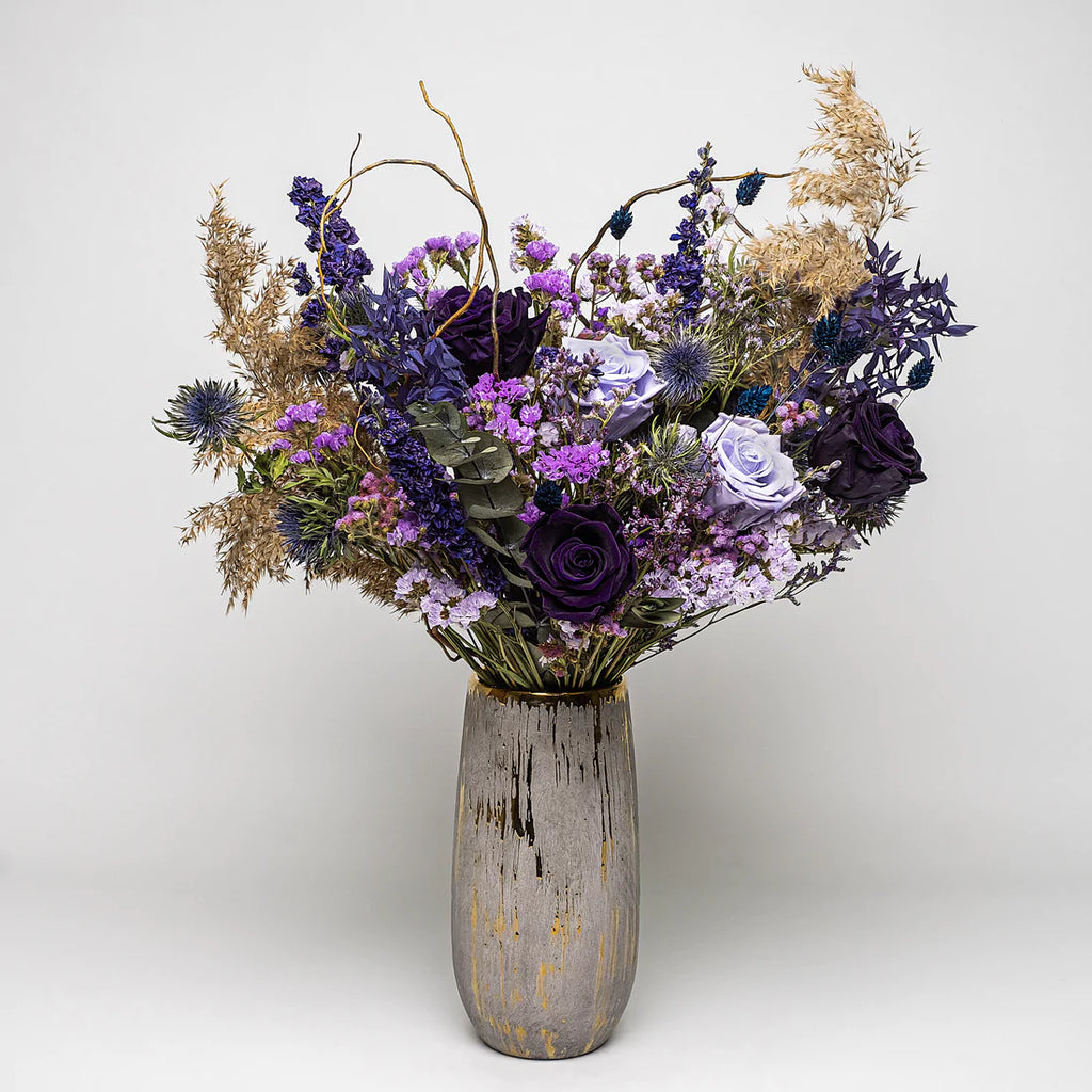 Large Bouquet of Dried Flowers from the Lilac Skies Collection by Amaranté - London