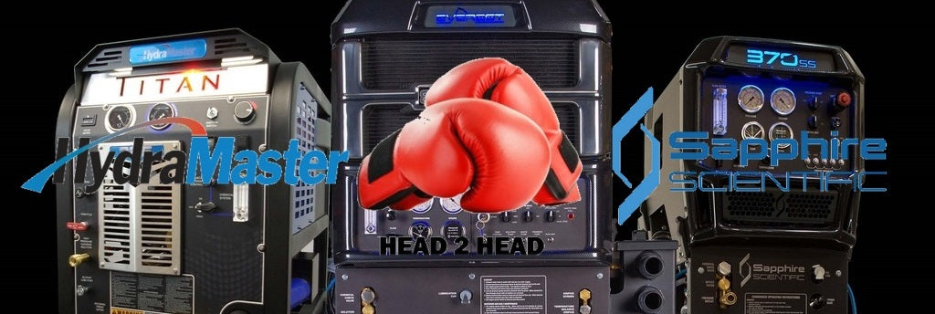 hydramaster v sapphire head 2 head